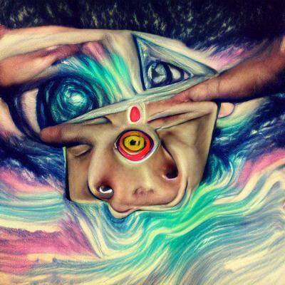Mysterious Third Eye Image