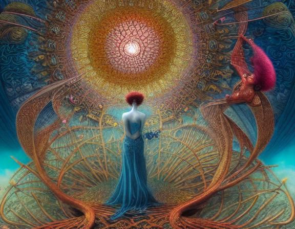 Fairytale Roadmap of Freedom in Rich Colors