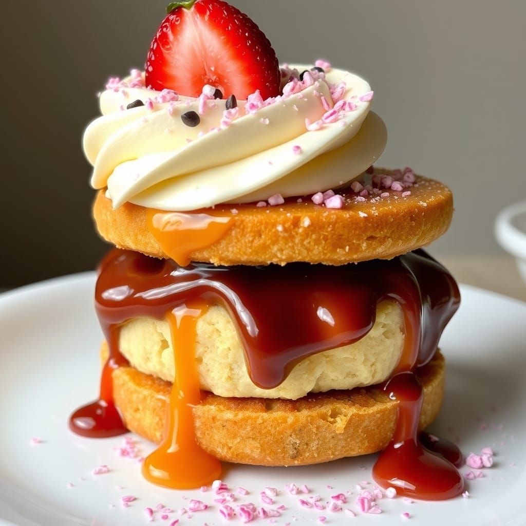 Surreal Dessert Melts in Liquid Form