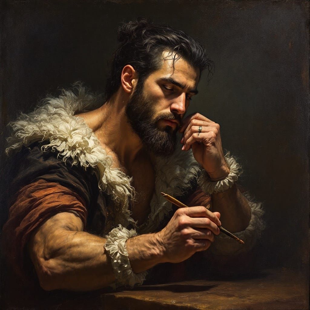 Dashing Velazquez-Inspired Gentleman