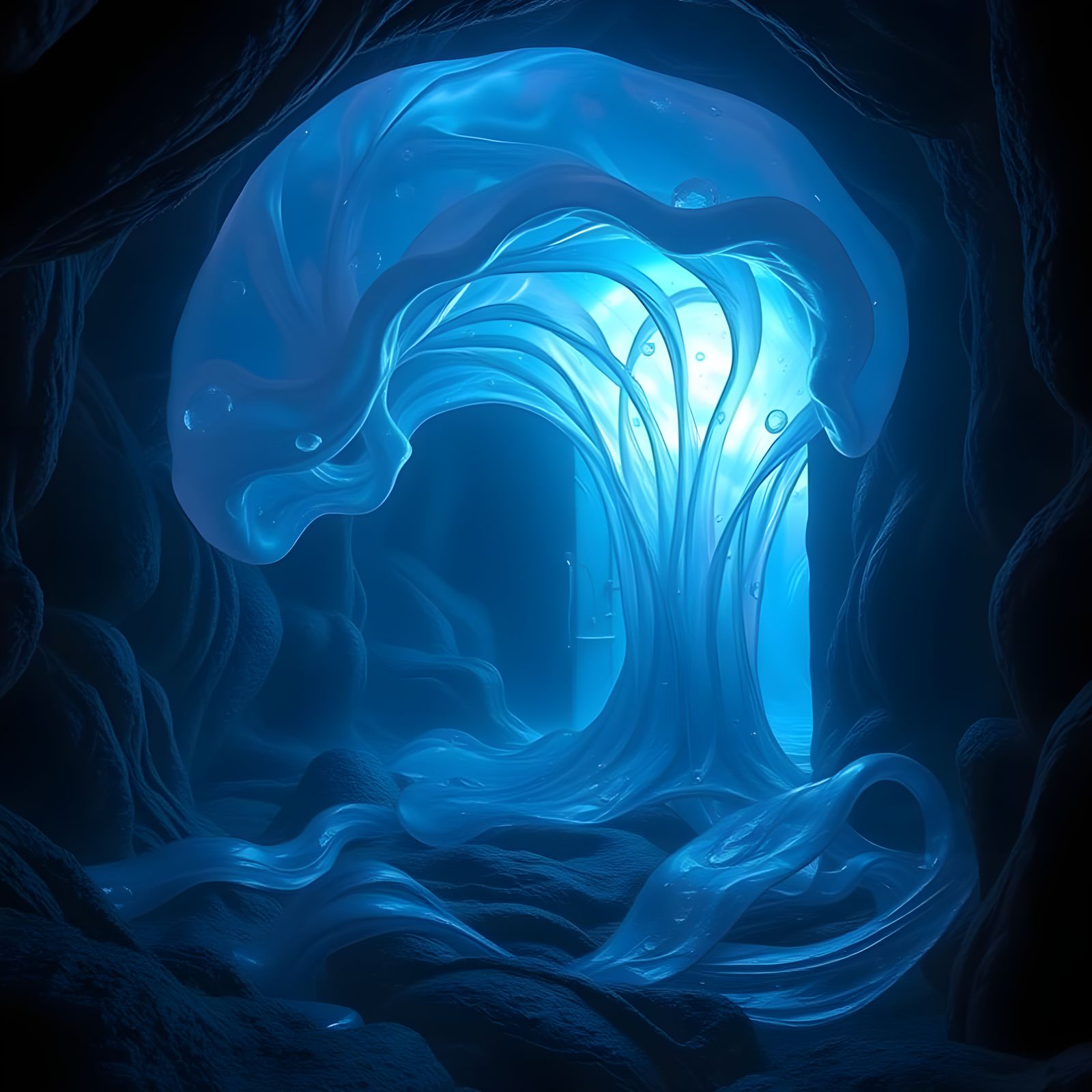 Supernaturally Charged Material Searches for Hidden Door