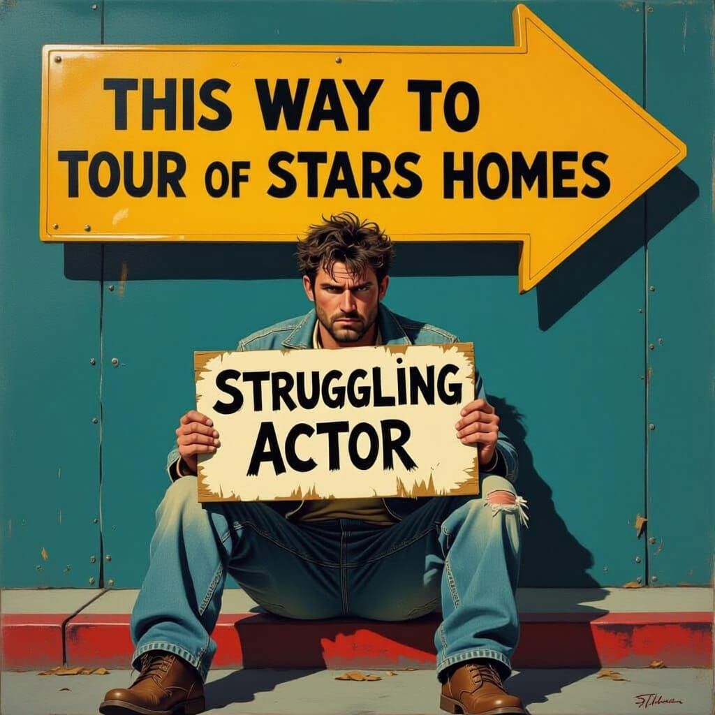 Actor's Dream in Rockwell Style