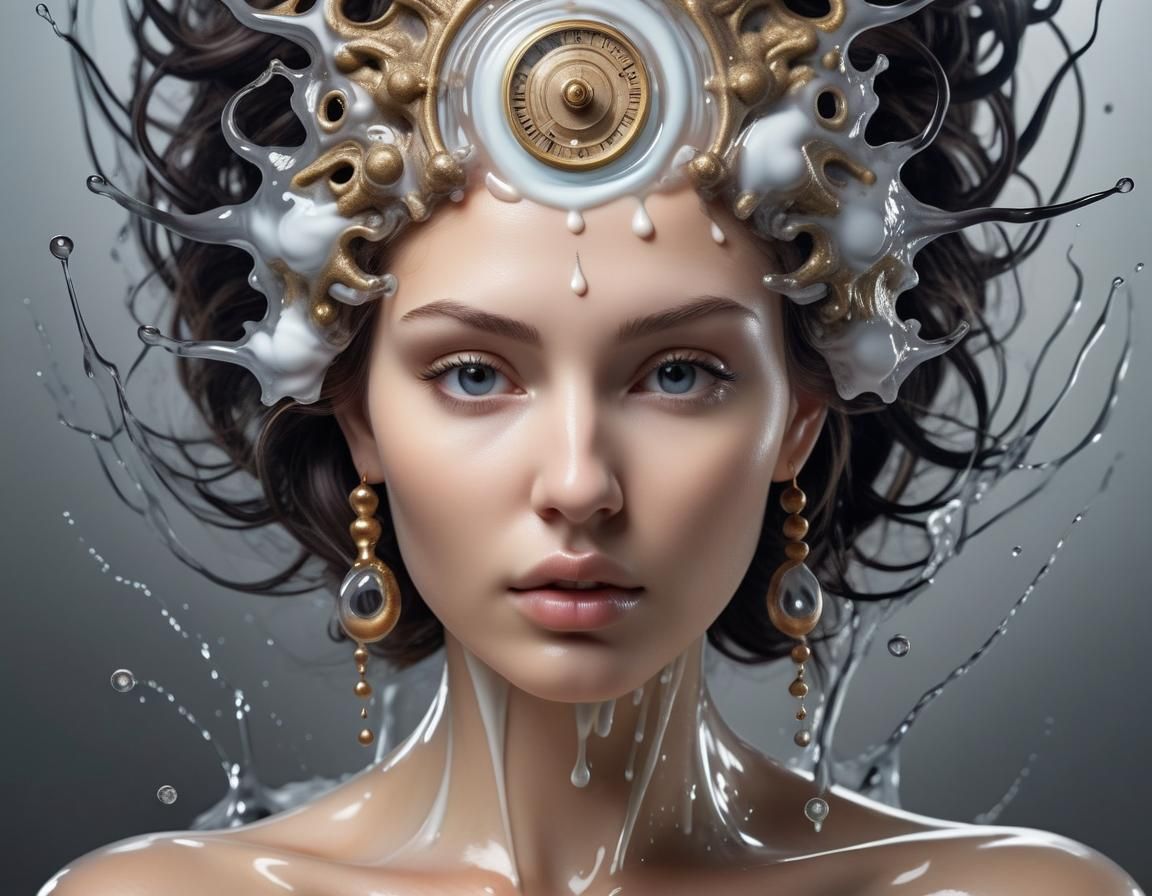 Frozen Liquid Essence: A Masterpiece of Fluidity