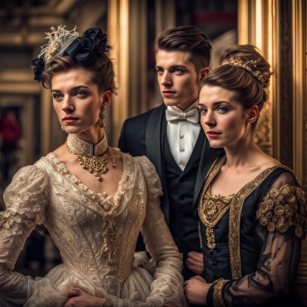 Throuple at the Opera 240116H