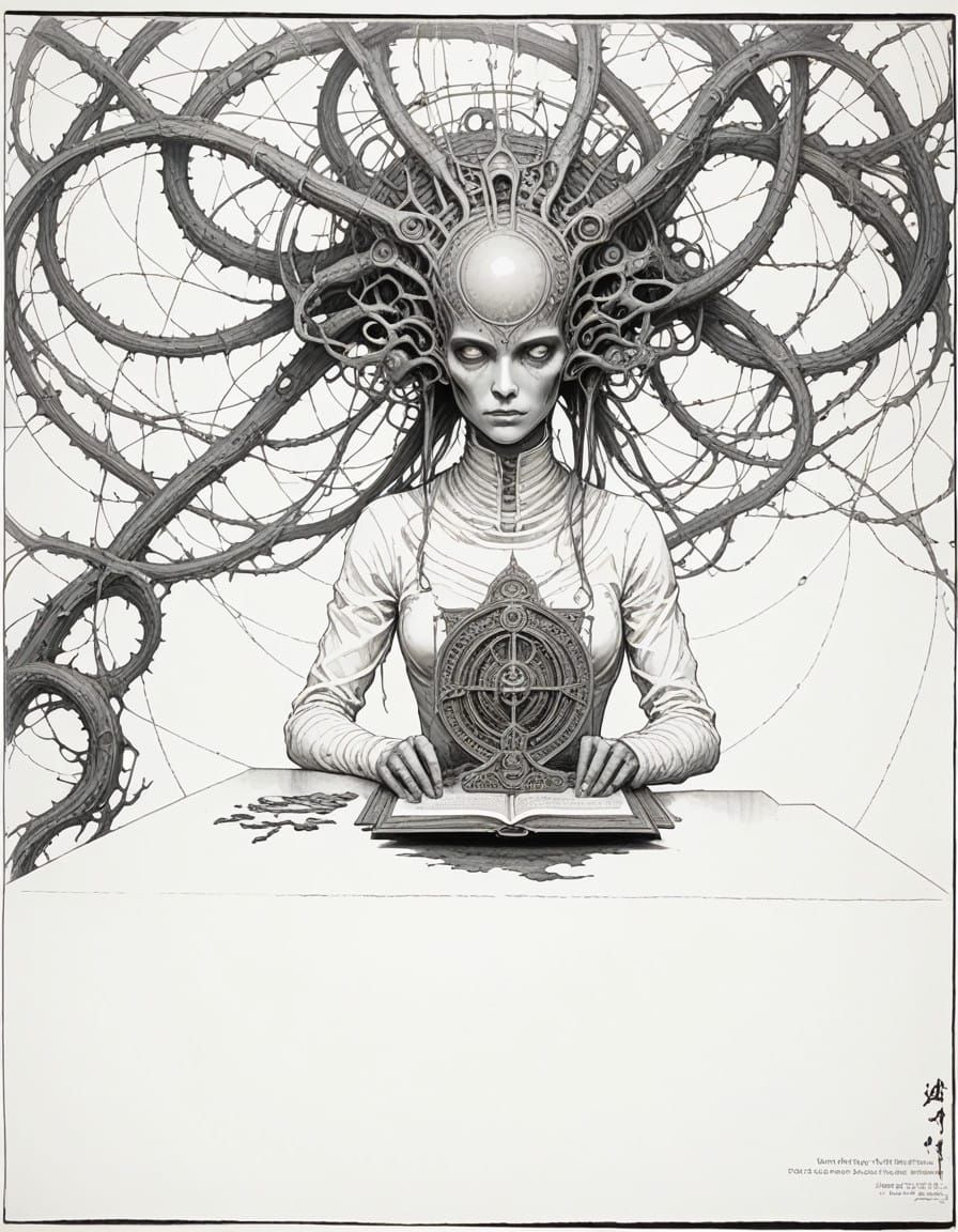 Mystical Study of Dark Fantasy and Cyberpunk