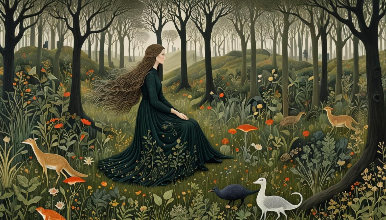 Mythical Creatures in Dreamlike Digital Art