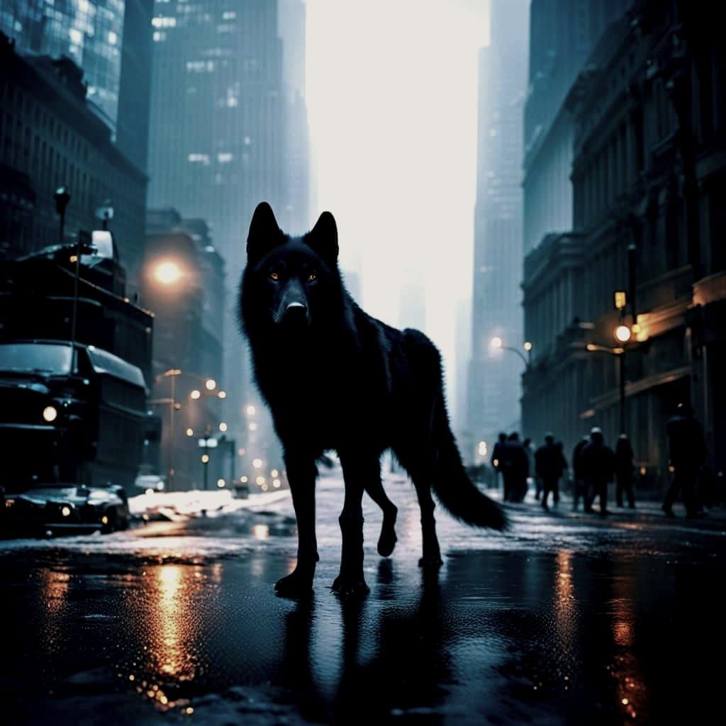 "Russell" A Stray Dog in the streets of "Tartaros" (Dark Cit...