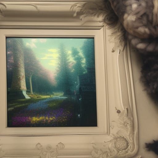 Hyperrealistic Movie Scene in Fantasycore Dieselpunk Style