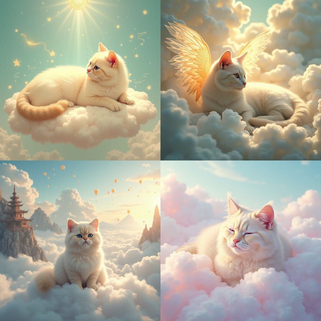 A Heavenly Saint Burma Cat in Vibrant Splendor