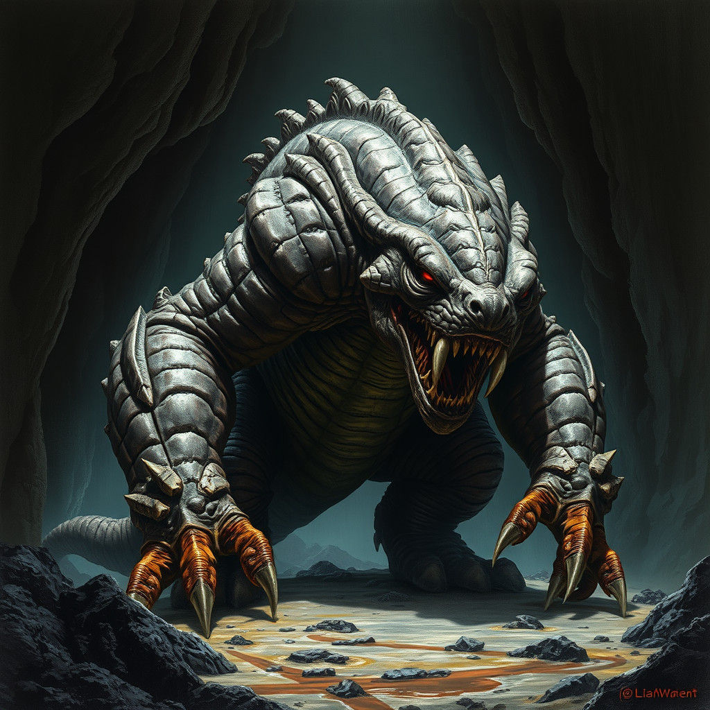 Menacing Rancor Wrecks Dark Cave on Dathomir