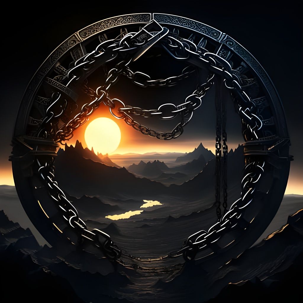 Chained Reality: Abstract Symbolic Image