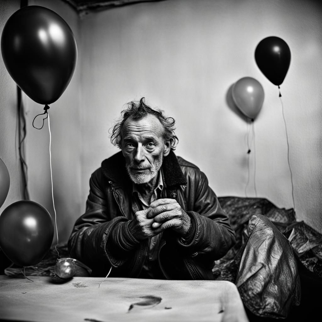 Lonely Hobo at the Birthday Party