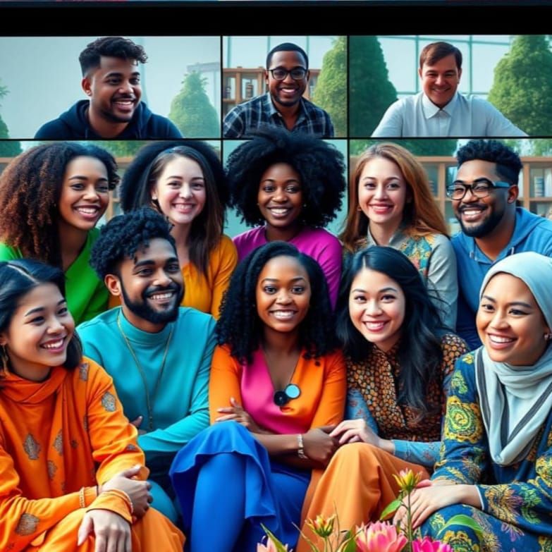 Diverse Minds Converge in Virtual Harmony