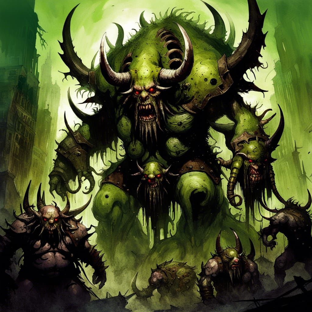 Behemoth of Nurgle (third attempt)