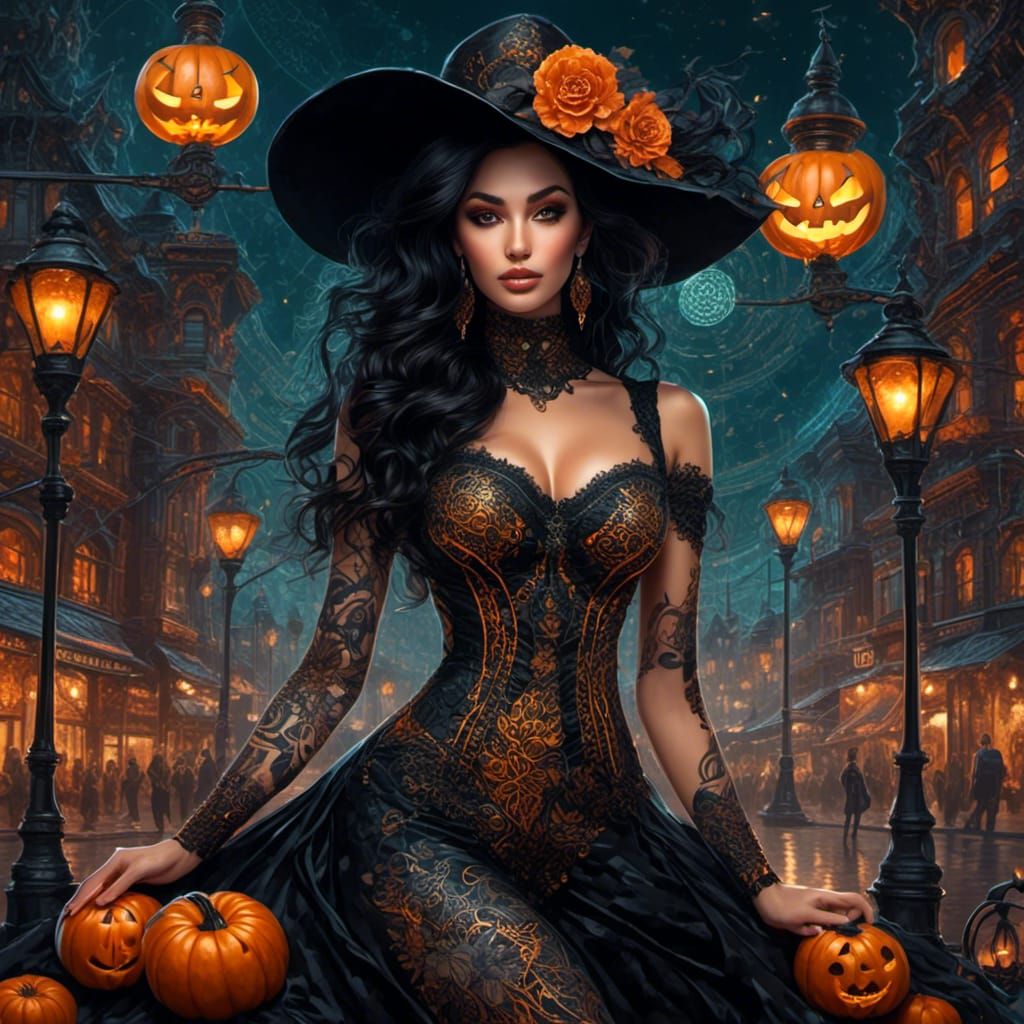 999 Witches for Halloween (Bonus 100)