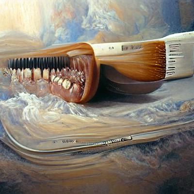 Real big teethbrush