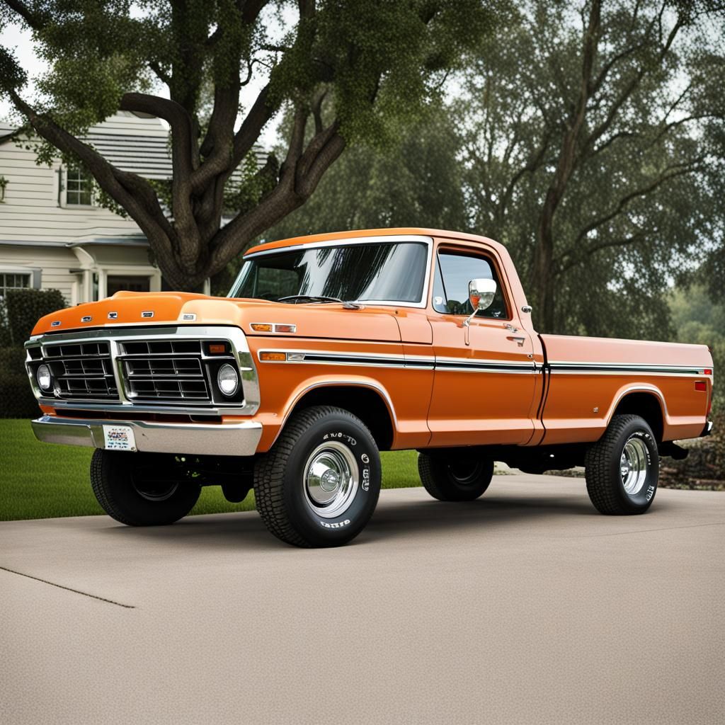 1970s Ford Truck: Classic American Pickup