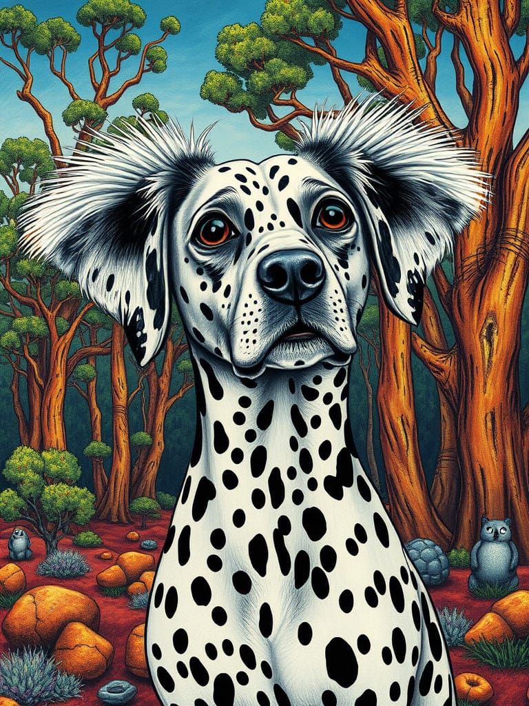Koala Dalmatian Cross!