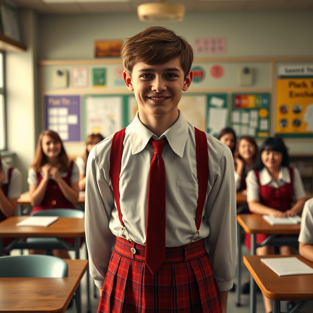 Shy Student Embarks on New High School Journey