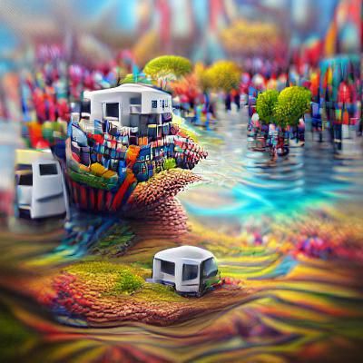 Tilt-Shift Miniature World Photography