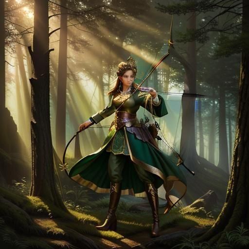 Green Arrow: Olivia Queen in Lincoln Green