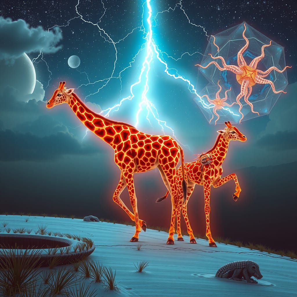 Cybernetic Evolution Symphony: Cosmic Harmony of Worlds