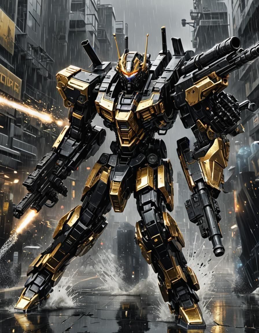 Hyperrealistic Rainy Scene in Masterpiece Style