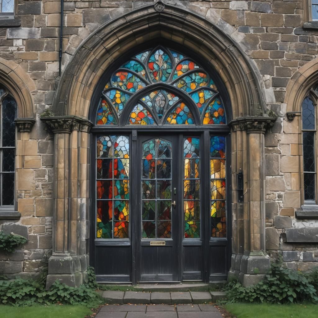 Stained Glass Castle: Spooky Abandoned Estate