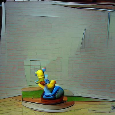 The Simpsons Family Portrait