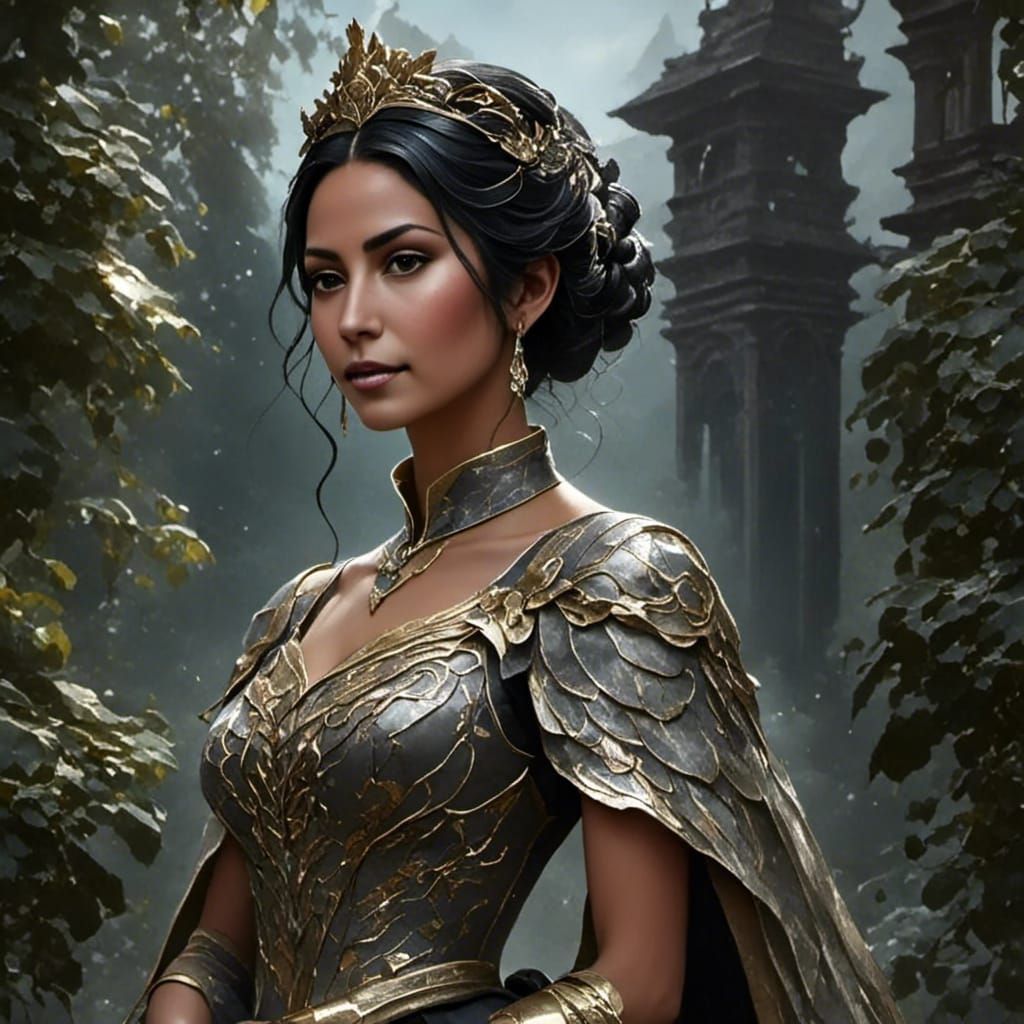 Fantastical Matte Painting with Intricate Detail