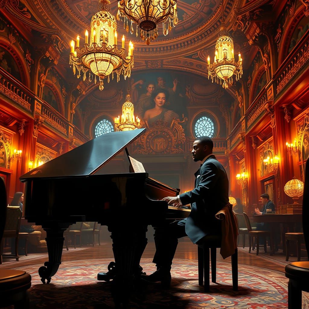 Ragtime Meets Opulence in a Fantastical St. Louis Music Hall