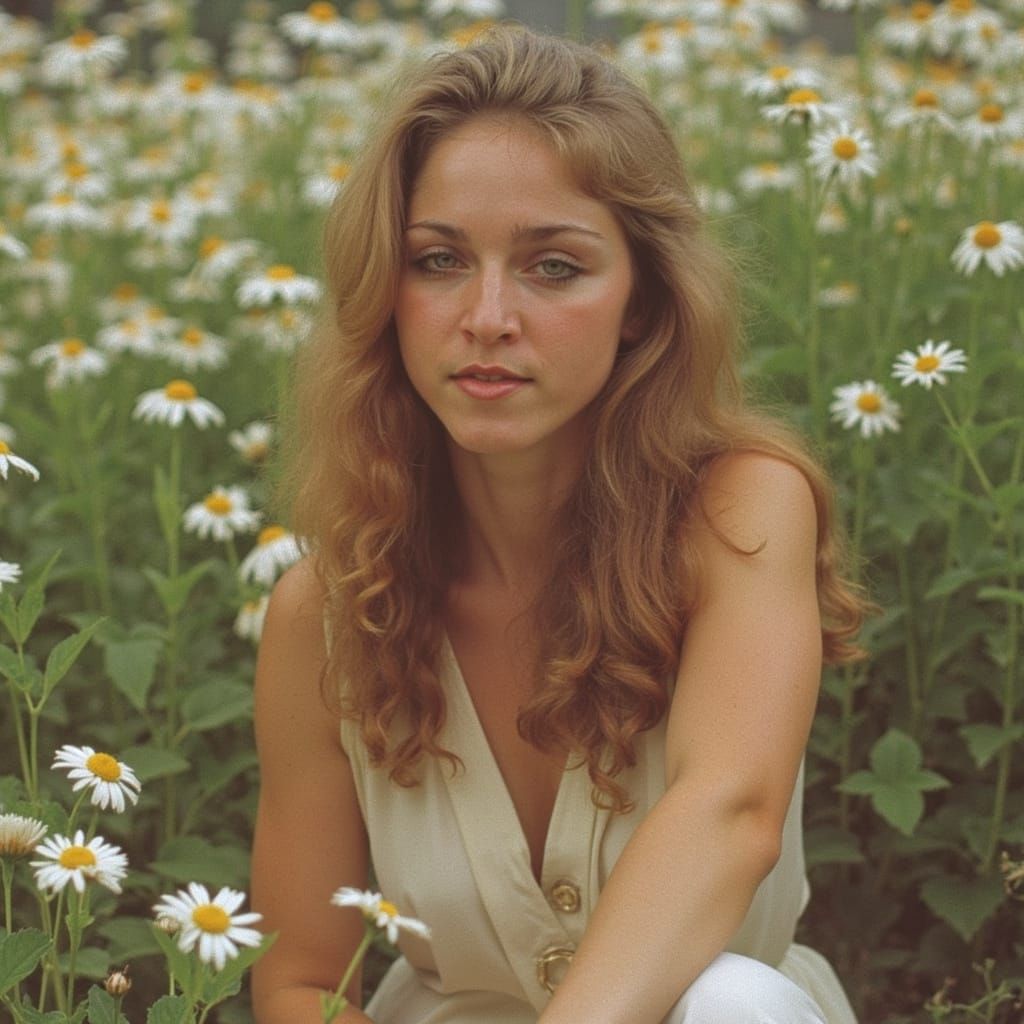 Veronica in Floral 60s Chic