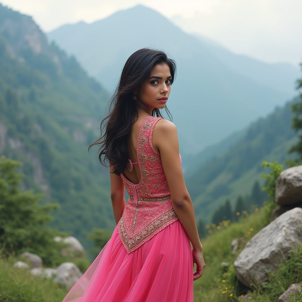 Majestic Indian Beauty in Himalayan Paradise