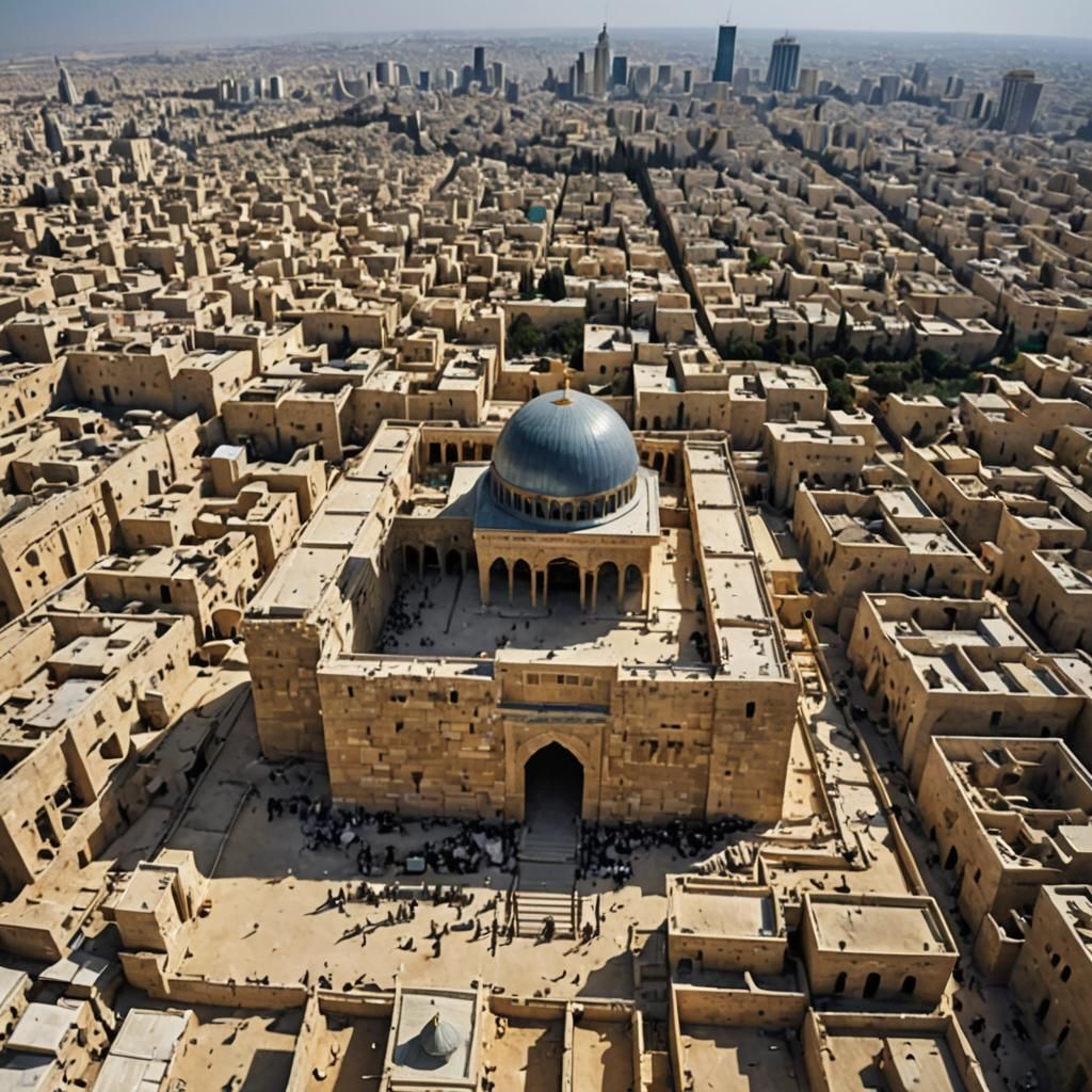 Celestial Jerusalem Above the Third Temple