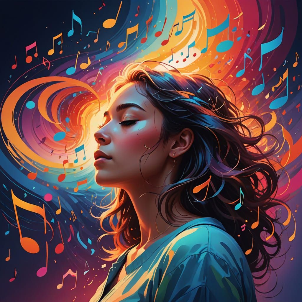 lost in the music