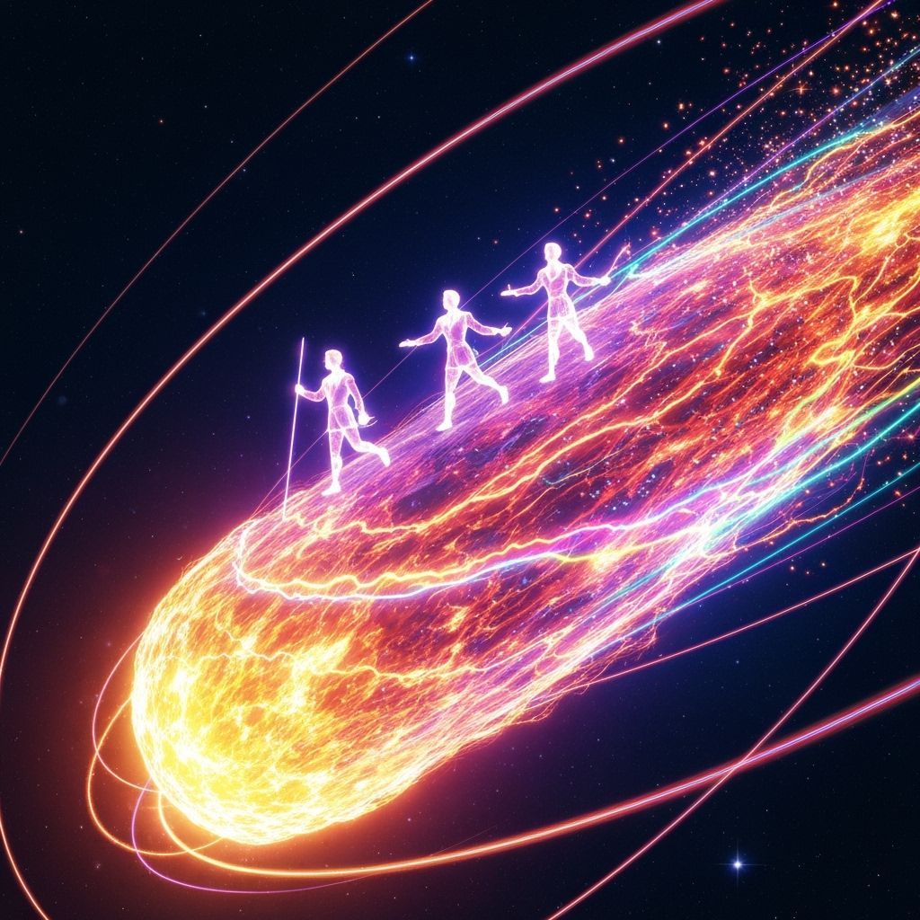 Psychedelic Laser Opera in Deep Space