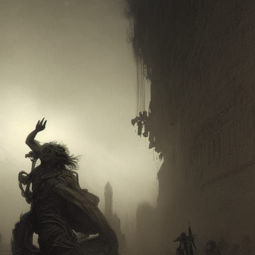 Big Eye Horror in a Gothic Style