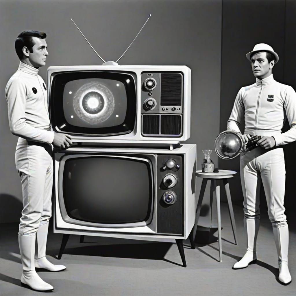 Groovy Retro Sci-Fi TV Show from the 1960s