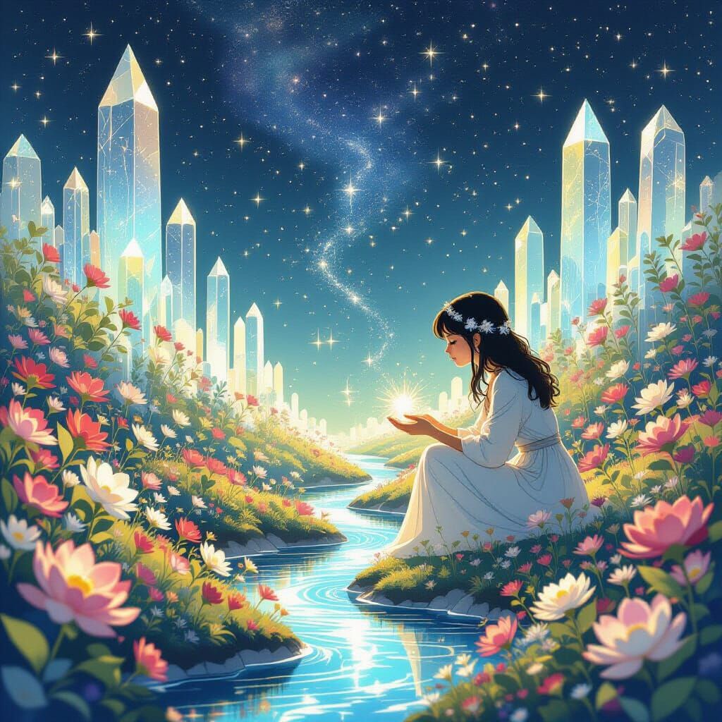 Celestial Gardener in Floating Flora Realm