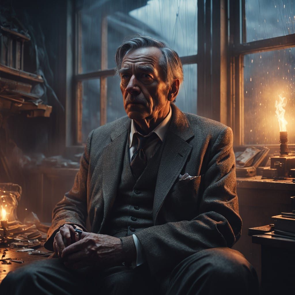 A Man Lost in Time, Embracing Melancholic Ennui