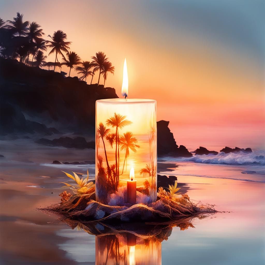 Beach Candles