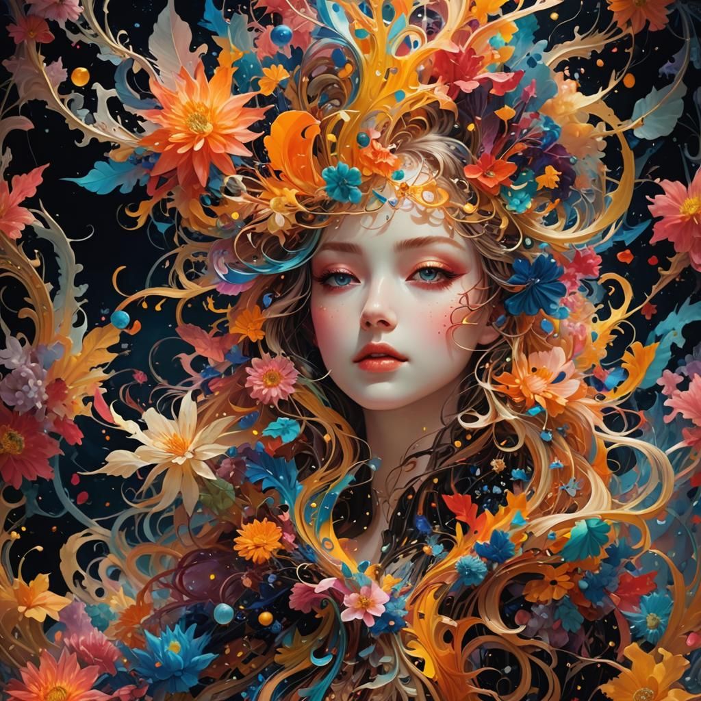 Radiant Synesthesia: An Intricate Display of Light