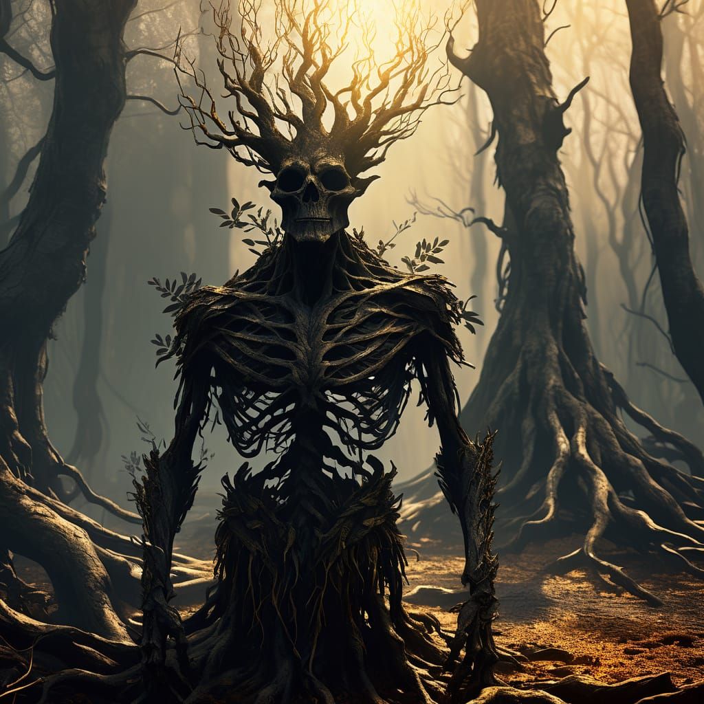 Treefolk of the Day: Charred Elder

Fantasy concept art. Clo...