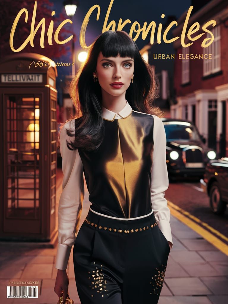 Magazine Cover "Chic Chronicles"