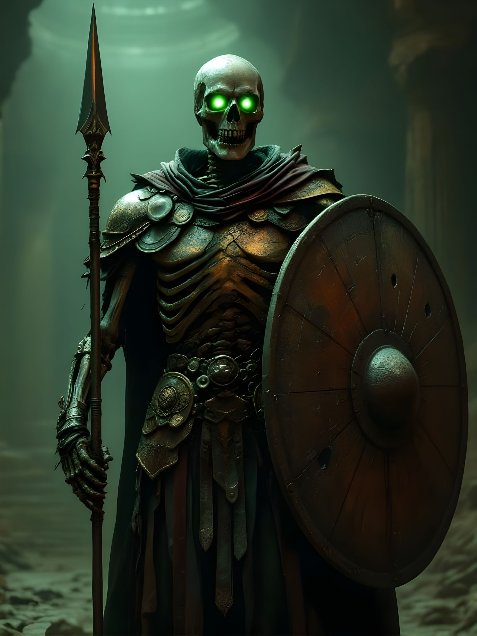 Greek Hoplite Skeleton