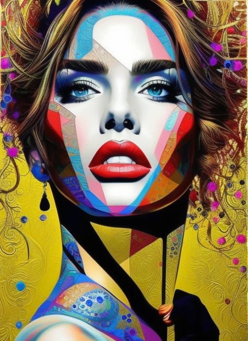 calligraphy ink woman