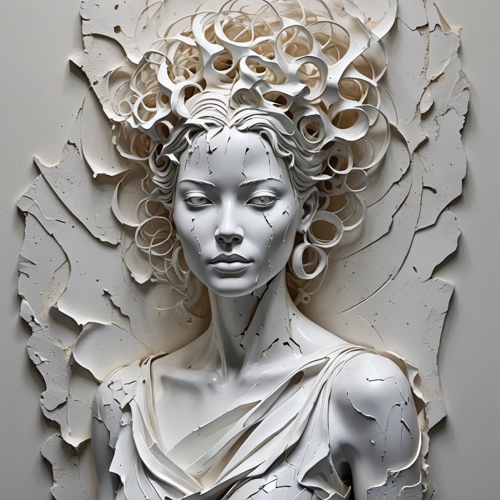art sculptural woman