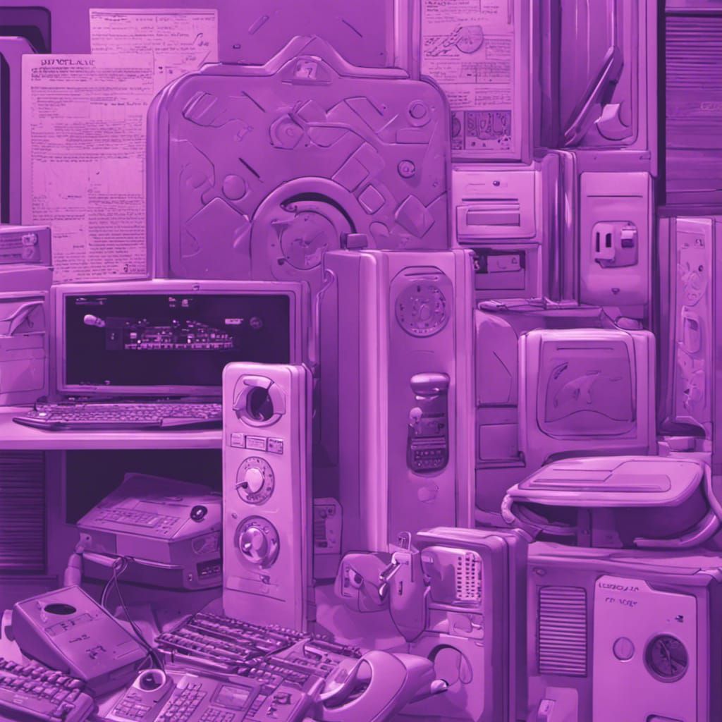 Y2K Purple Aesthetic Image