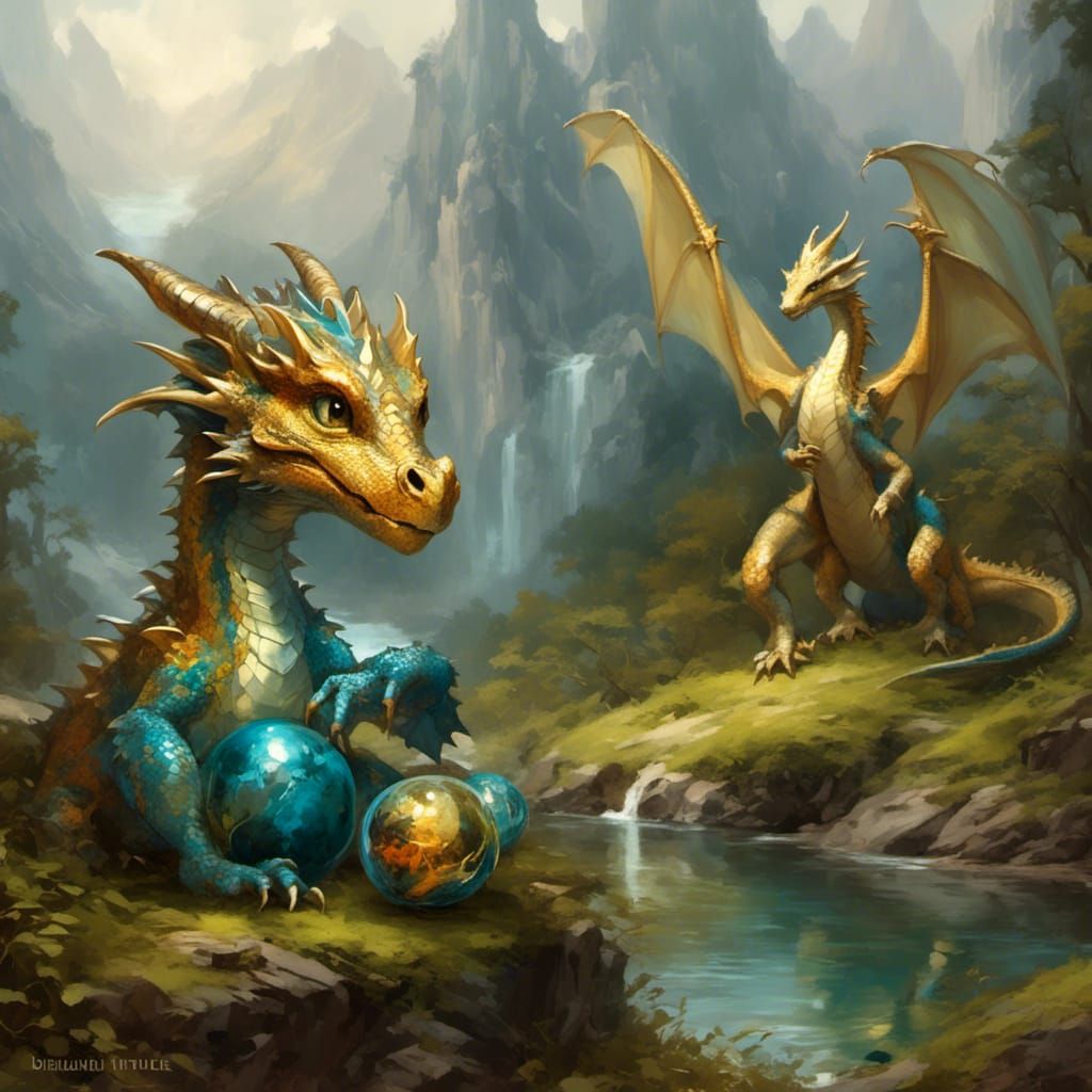 Dragon Hatchling Meets Dragonkeeper