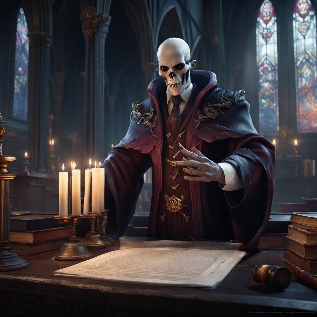 Necromancer Attorney.